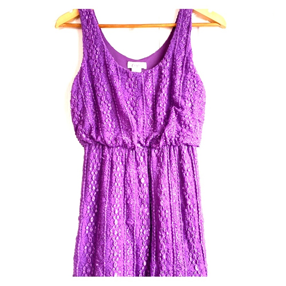 Short Purple Dress (Candie’s)